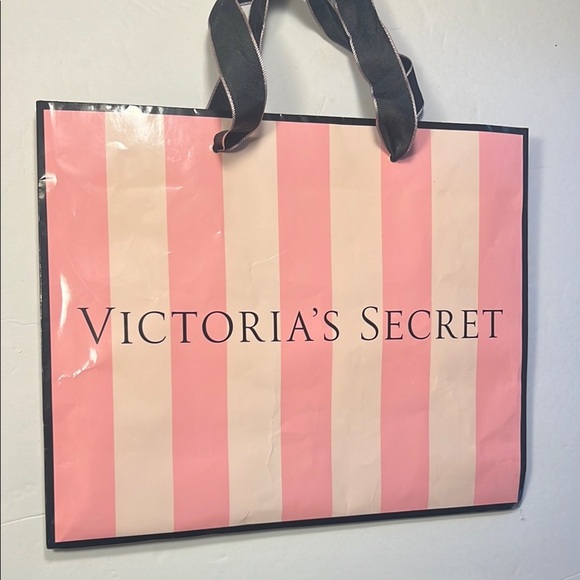 Victoria's Secret Pink Striped Tote Bag - Picture 4 of 10